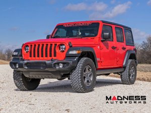 Jeep Wrangler JL Side Steps - Power Running Boards - Rough Country - E-Boards - Lighted